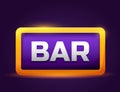 Game big Bar text Royalty Free Stock Photo