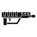 Game blaster icon, simple style Royalty Free Stock Photo