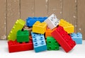 Game bricks Royalty Free Stock Photo