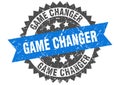 game changer round grunge stamp. game changer Royalty Free Stock Photo