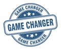 game changer stamp. game changer round grunge sign. Royalty Free Stock Photo
