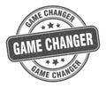 game changer stamp. game changer round grunge sign. Royalty Free Stock Photo