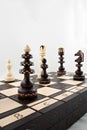 A game of chess Royalty Free Stock Photo