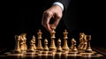 Game of chess in the hands of a businessman can serve as a longterm strategic analogy