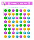 A game for children. Attention tasks for children