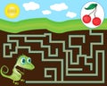 Game for children. Maze for children.