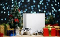 Game Console Christmas Gift Decoration. Christmas Gift for Gamer