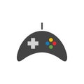 Game controller icon graphic design template vector