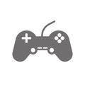 Game controller icon. Vector illustration. EPS 10. Royalty Free Stock Photo
