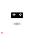 Game controller vector icon. Royalty Free Stock Photo