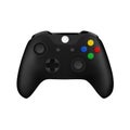 Game controller in vector.Joystick vector illustration.Gamepad for game console.