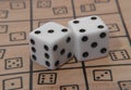 Game Dice Royalty Free Stock Photo