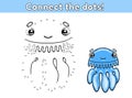 Game dot to dot sea animal-9