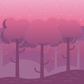 Game fantasy wood background