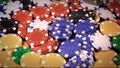 Game Gambling Tools Money Poker Chips Royalty Free Stock Photo