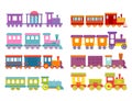 Game gift kids train vector travel railroad transportation toy locomotive illustration.