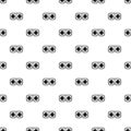 Game glasses pattern vector