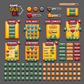 Game GUI #1 Royalty Free Stock Photo