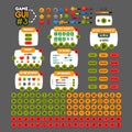 Game GUI #3 Royalty Free Stock Photo