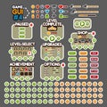 Game GUI  4 Royalty Free Stock Photo