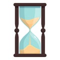 Game hourglass timer icon cartoon . Dial image
