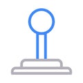 Game vector color line icon Royalty Free Stock Photo