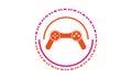 Game Joystick Icon Design - Gaming Pad Game Controller Royalty Free Stock Photo