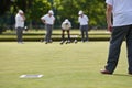 Game of Lawn Bowls