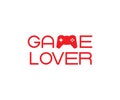 Game lover symbol game icon device play controller