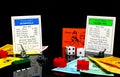 Game of Monopoly Royalty Free Stock Photo