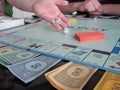 Game of Monopoly Royalty Free Stock Photo