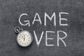 Game over Royalty Free Stock Photo