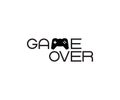 Game over symbol game icon device play controller