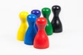 Game pawns Royalty Free Stock Photo