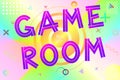 Game room text