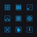 Game set weapon icons