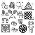 Game sketch icons