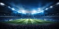 game soccer sport green goal stadium light world football arena. Generative AI.
