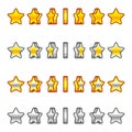 Game star rotation asset