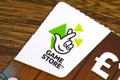 Game Store Scratchcard Royalty Free Stock Photo