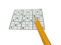 Game of sudoku Royalty Free Stock Photo