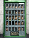 Game Of Thrones` Hall of Faces in Dublin Royalty Free Stock Photo