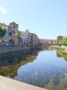 Girona bridge Royalty Free Stock Photo