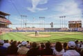 Game-time at Old County Stadium Royalty Free Stock Photo