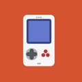 Gameboy Flat Icon Cool 80s