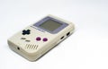 The Gameboy portable video game console from Nintendo isolated on a white background