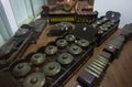 Gamelan as one of traditional music instrument from Central Java photo taken in Jakarta Indonesia Royalty Free Stock Photo