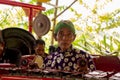 Gamelan beaters in traditional Javanese music-2 Royalty Free Stock Photo