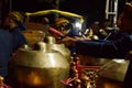 Gamelan or bonang javanese traditional instrumental music from indonesia.