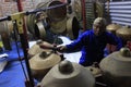 Gamelan from Java, this is a percusion & instrumental from java. People can dance with the instrumental Royalty Free Stock Photo